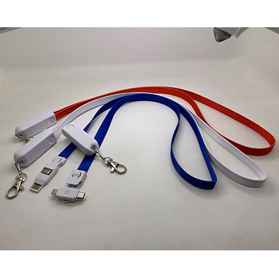 Lanyard 4 in 1 Charging Cable | AbrandZ Corporate Gifts