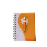 Plastic Cover Notebook with Pen | AbrandZ Corporate Gifts