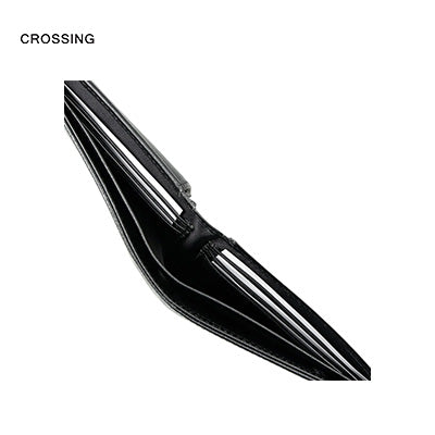 Crossing Infinite Bi-Fold Leather Wallet [18 Card Slots] RFID Executive Gifts Singapore