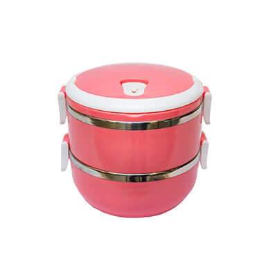 Round-shaped Stainless Steel Lunch Box Executive Corporate Gifts Singapore