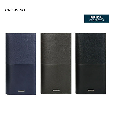 Crossing Infinite Long Leather Wallet RFID Executive Gifts Singapore