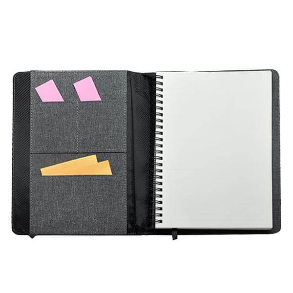 A5 Notebook With Front Pocket And Pen Slot Executive Corporate Gifts Singapore