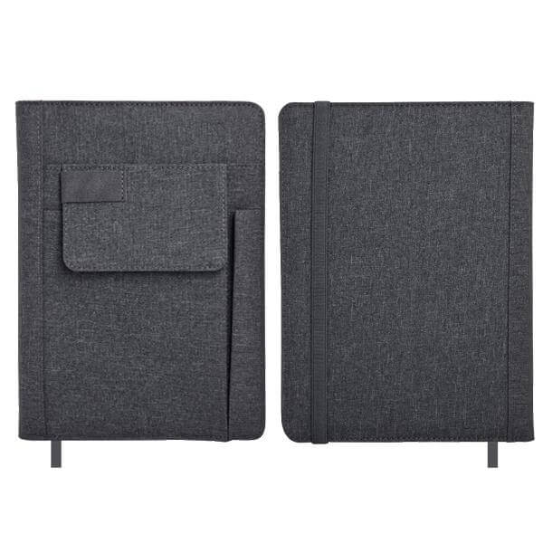 A5 Notebook With Front Pocket And Pen Slot Executive Corporate Gifts Singapore