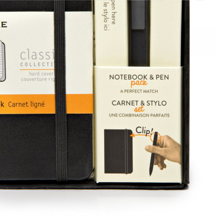 MOLESKINE A6 Notebook with Roller Pen Set Executive Corporate Gifts Singapore