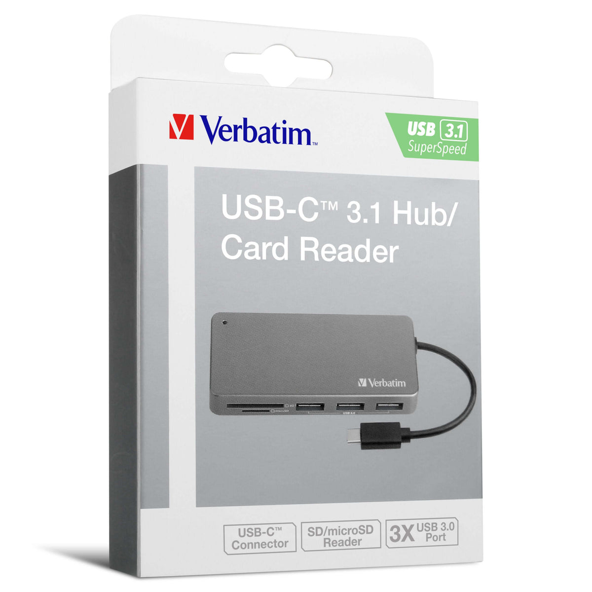 Verbatim USB-C 3.1 Hub & Card Reader 65679 Executive Corporate Gifts Singapore