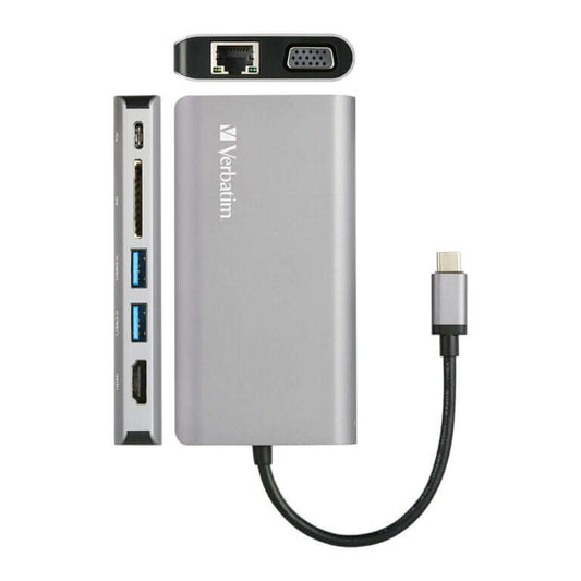 Verbatim 8-in-1 Type C Hub 66148 Executive Corporate Gifts Singapore