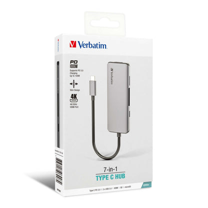 Verbatim 7-in-1 Type C Hub 66448 Executive Corporate Gifts Singapore