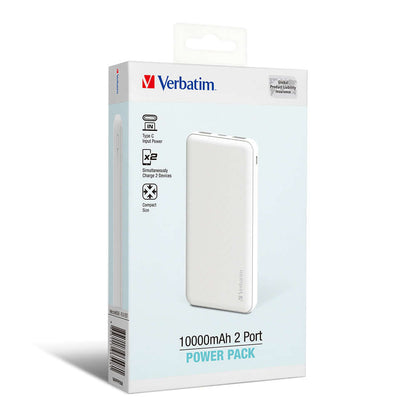 Verbatim 10000mAh 2 Port Power Pack Executive Corporate Gifts Singapore