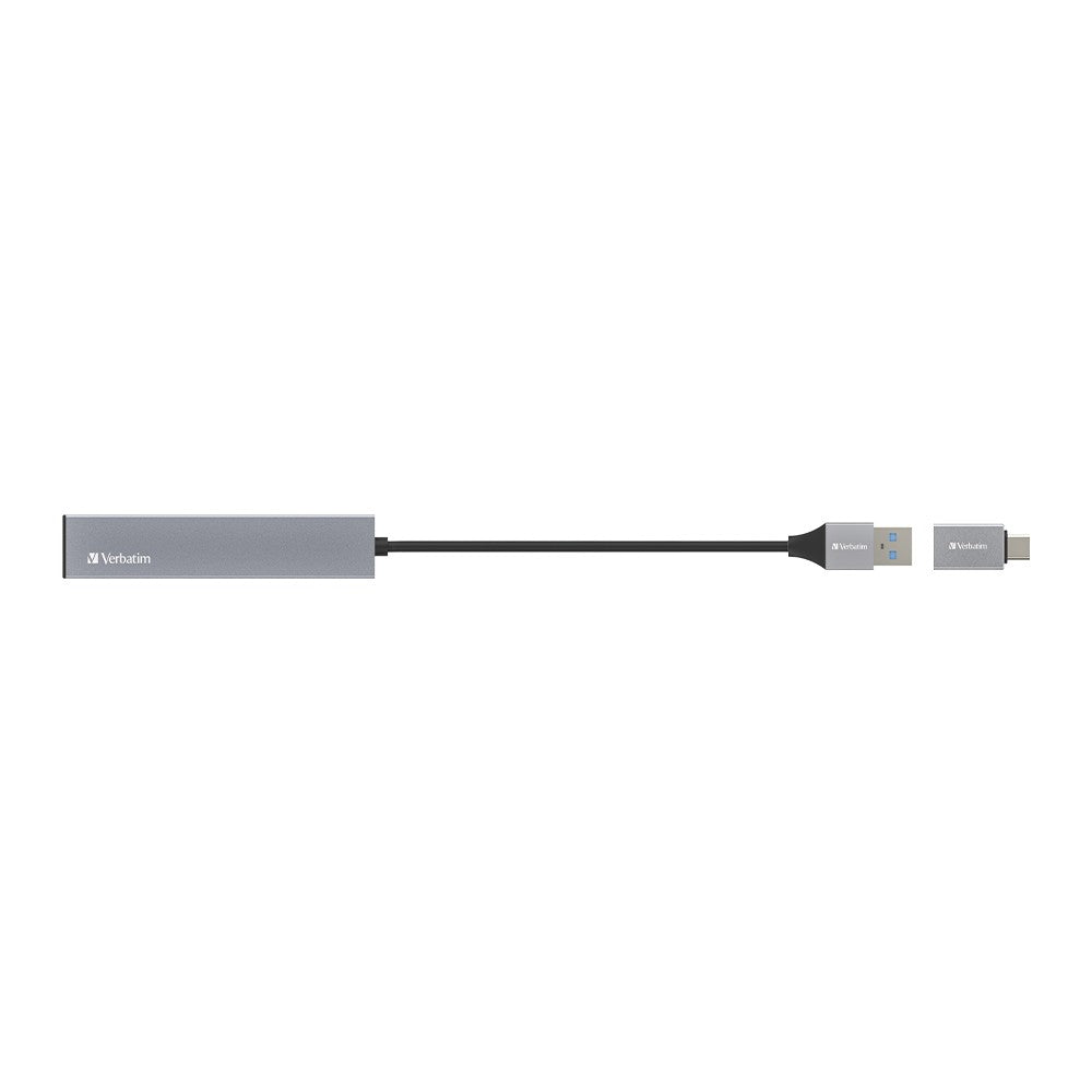 Verbatim 4-in-1 USB Hub with Type C Adaptor Executive Corporate Gifts Singapore