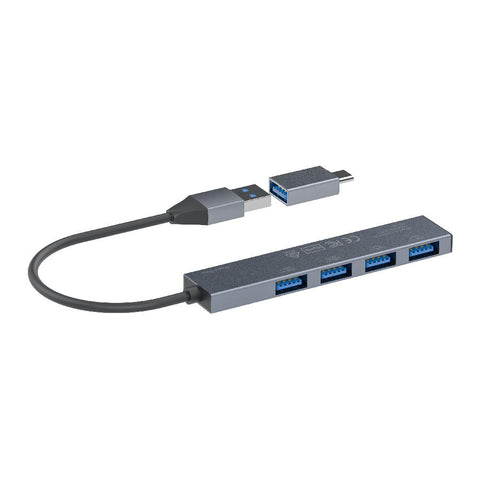 Verbatim 4-in-1 USB Hub with Type C Adaptor