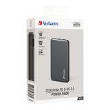 Verbatim 20000mAh 22.5W PD & QC 3.0 Power Pack