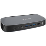 Verbatim 13-in-1 Type C Docking Station with AC Adaptor 100W Executive Gifts Singapore