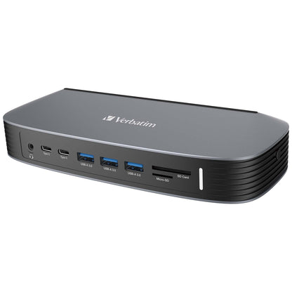 Verbatim 13-in-1 Type C Docking Station with AC Adaptor 100W Executive Gifts Singapore