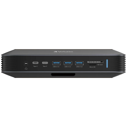 Verbatim 13-in-1 Type C Docking Station with AC Adaptor 100W Executive Gifts Singapore