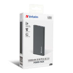 Verbatim 10000mAh 20W PD & QC 3.0 Power Pack