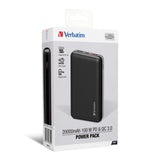 Verbatim 20000mAh 100W PD & QC 3.0 Power Pack