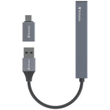Verbatim 4-in-1 USB Hub with Type C Adaptor 66753 Executive Corporate Gifts Singapore