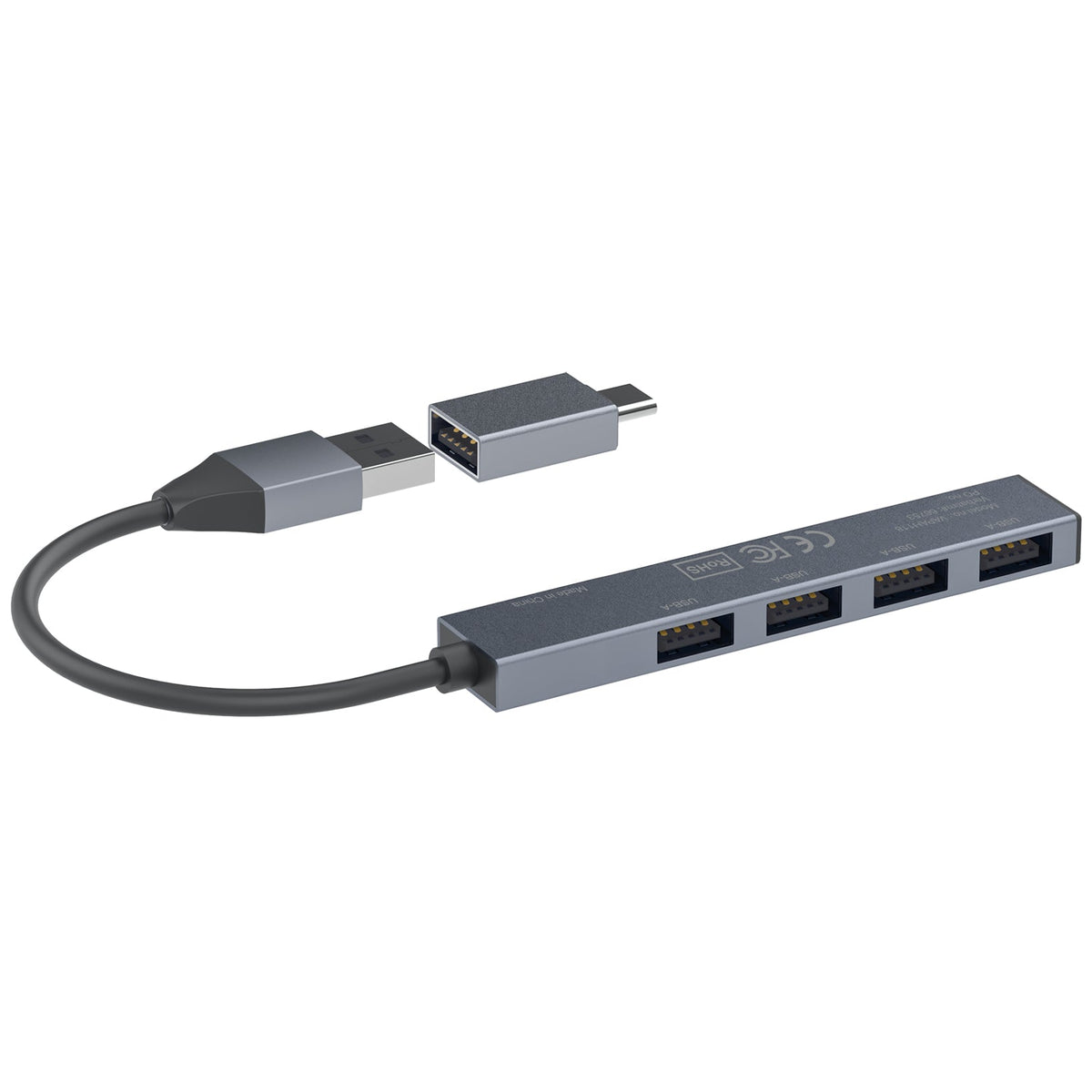 Verbatim 4-in-1 USB Hub with Type C Adaptor 66753 Executive Corporate Gifts Singapore