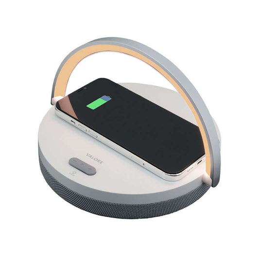 Valore Wireless Speaker With Night Light & Wireless Charging Function (BTS36) Executive Corporate Gifts Singapore