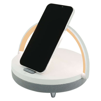 Valore Wireless Speaker With Night Light & Wireless Charging Function (BTS36) Executive Corporate Gifts Singapore