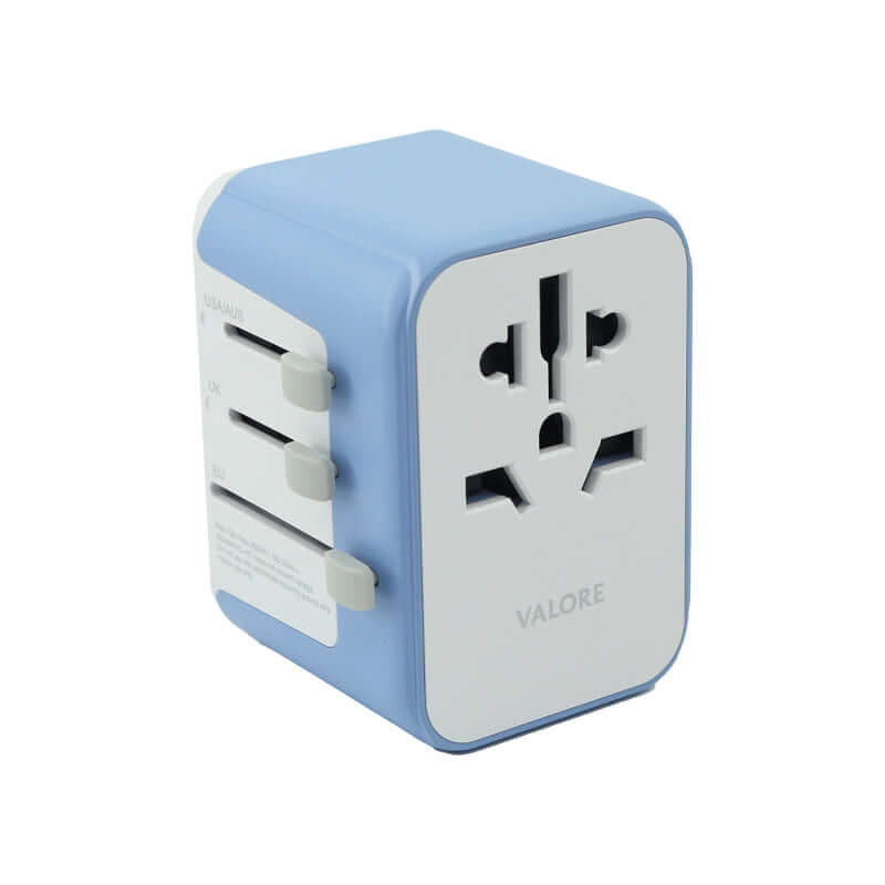 Valore PD30 Universal Travel Adaptor with 4 USB-A + 1 USB-C port (AC164) Executive Corporate Gifts Singapore