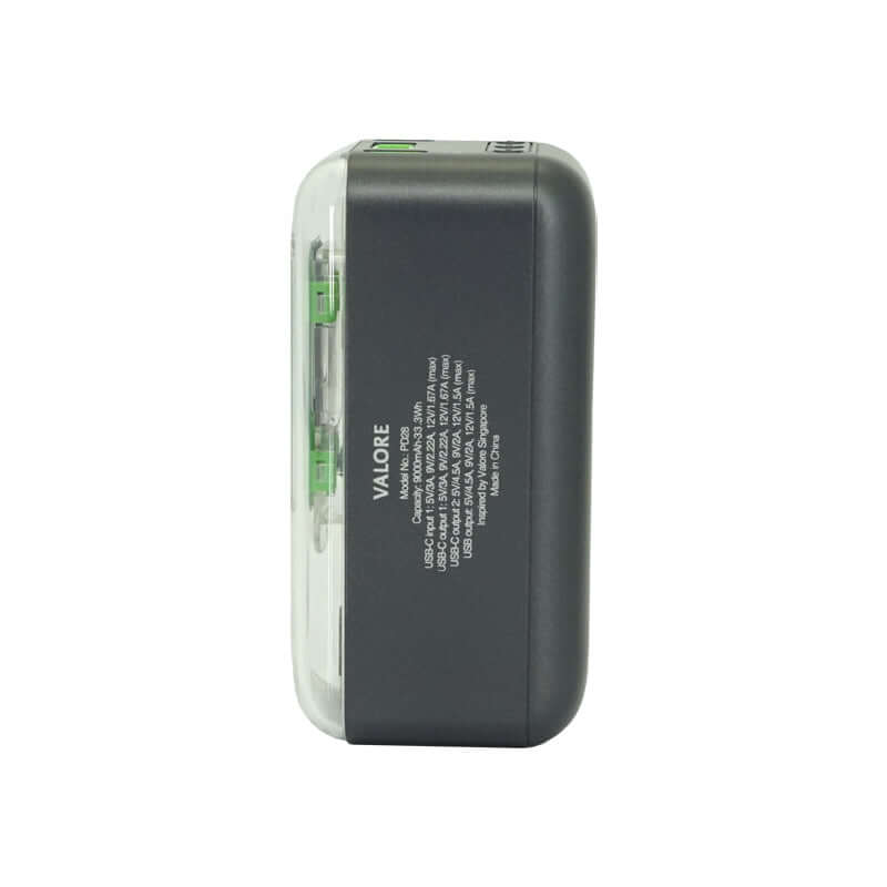 Valore 9000mAh PD 20W Power Bank with Ambient Light (PD28) Executive Corporate Gifts Singapore