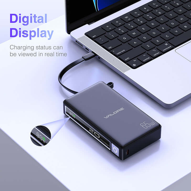 Valore PD65W 20000mAh Power Bank (PD35) Executive Corporate Gifts Singapore