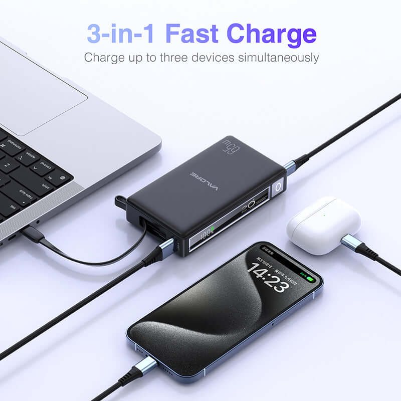 Valore PD65W 20000mAh Power Bank (PD35) Executive Corporate Gifts Singapore