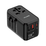 Valore PD70W Universal Travel Adaptor with Retractable Cable (UTA-002)