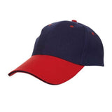 6 Panel Cotton Brushed Cap | AbrandZ Corporate Gifts