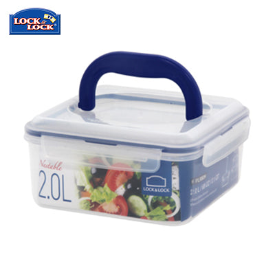 Lock & Lock Nestable Food Container with Handle 2.0L | AbrandZ Corporate Gifts