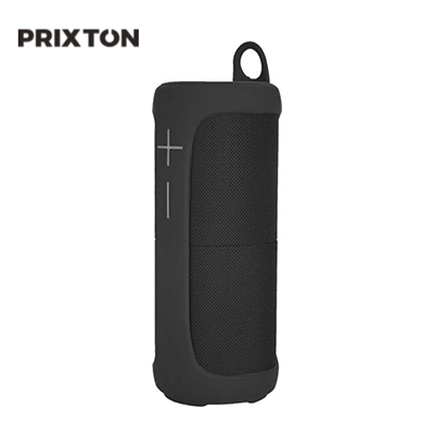 Prixton Aloha Lite Bluetooth Speaker in black, ideal for music lovers and corporate gifts.