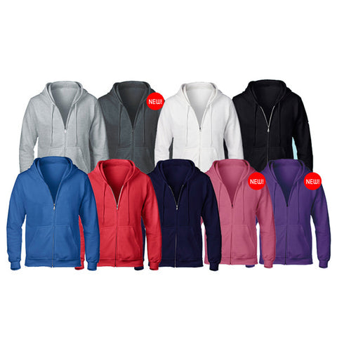 Gildan Adult Zipped Hoodie | AbrandZ Corporate Gifts