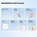 SOUNDPEATS Clear True Wireless Earbuds