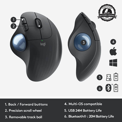 Logitech ERGO M575 Wireless Trackball Mouse Executive Corporate Gifts Singapore