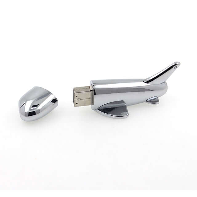 Metal USB Drive in Jet shape Executive Corporate Gifts Singapore