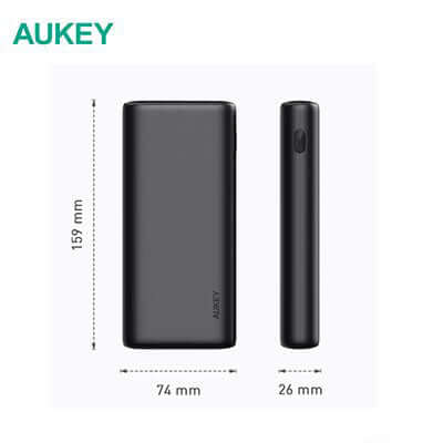 Aukey PB-Y37 20,000mAh 65W PD Powerbank Fast Charge Executive Corporate Gifts Singapore