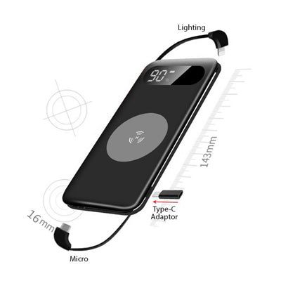 Wireless and Digital Display Portable Charger Executive Corporate Gifts Singapore