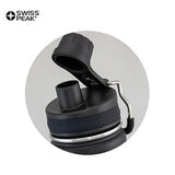 Swiss Peak Vacuum Bottle opening with flip closure for easy access, perfect for Corporate Gift Singapore.