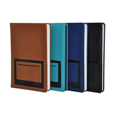 A5 Notebook with Front Card and Pen Slot Executive Corporate Gifts Singapore