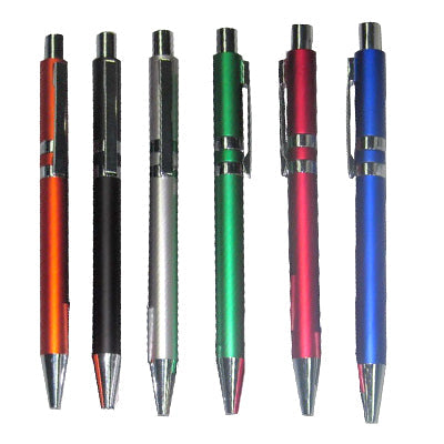 Metallic Ballpoint Pen with Pen Clip | AbrandZ Corporate Gifts