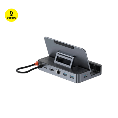Baseus GamerX 6 Ports USB-C Steam Deck Docking Station Executive Gifts Singapore