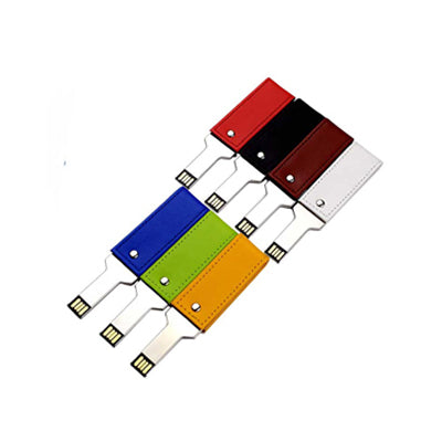 Executive Swivel Leather Key USB Drive Executive Corporate Gifts Singapore