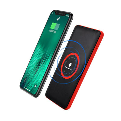 Portable 2 in 1 8000mAh Wireless Charger Executive Corporate Gifts Singapore