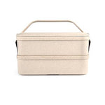 Husk Fiber 2 Tier Lunch Box | AbrandZ Corporate Gifts