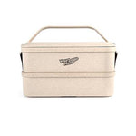 Husk Fiber 2 Tier Lunch Box | AbrandZ Corporate Gifts