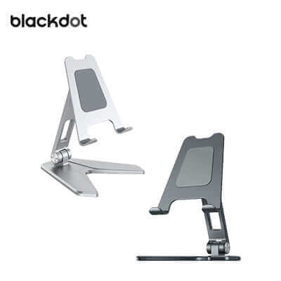 Blackdot A-Hold Premium Universal Adjustable Phone & Tablet Portable Aluminum Holder Corporate Gifts Singapore