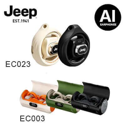 Jeep AI Real-Time Translation Wireless Bluetooth Earphones (For IOS Android) Corporate Gifts Singapore