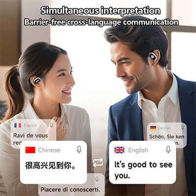 Jeep AI Real-Time Translation Wireless Bluetooth Earphones (For IOS Android) Corporate Gifts Singapore
