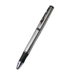 Silver Ballpoint Pen with Rubber Grip | AbrandZ Corporate Gifts